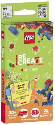 LEGO Jeux de société 5010356 Cartes d’activités récréatives : Animaux