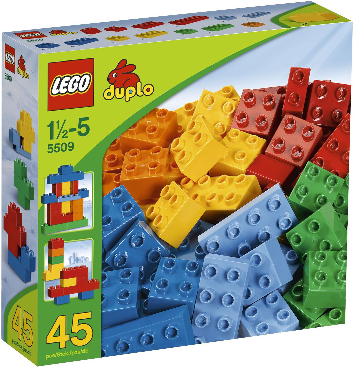 LEGO Duplo 5509 pas cher, Boîte de complément 6 Couleurs