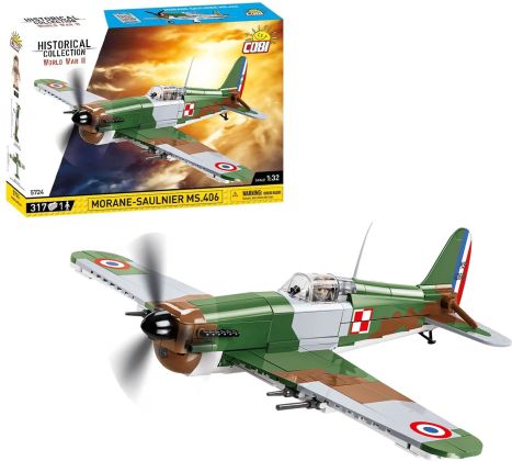 COBI Collection Historique (Historical Collection) 5724 Morane-Saulnier MS.406