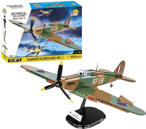 COBI Collection Historique (Historical Collection) 5728 Hawker Hurricane Mk.I