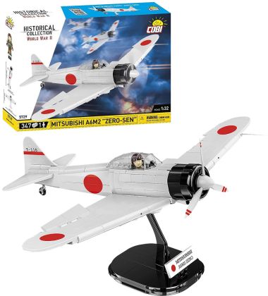 COBI Collection Historique (Historical Collection) 5729 Mitsubishi A6M2 Zero-Sen