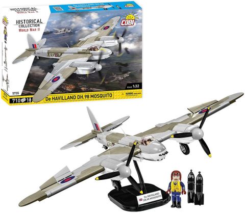 COBI Collection Historique (Historical Collection) 5735 De Havilland DH-98 Mosquito