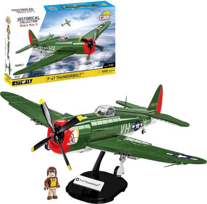 COBI Collection Historique (Historical Collection) 5737 P-47 Thunderbolt