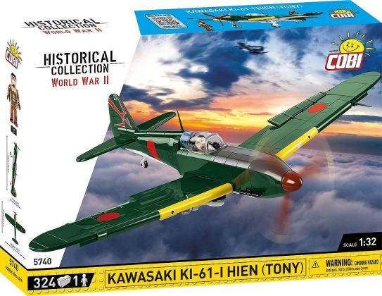 COBI Collection Historique (Historical Collection) 5740 Kawasaki Ki-61-I Hien Tony