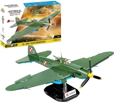 COBI Collection Historique (Historical Collection) 5744 IL-2M3 Shturmovik