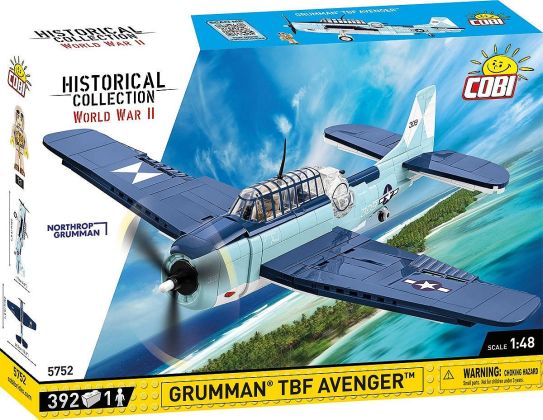 COBI Collection Historique (Historical Collection) 5752 Grumman TBF Avenger