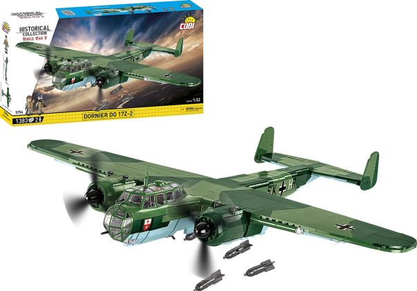 COBI Collection Historique (Historical Collection) 5754 Dornier Do 17Z-2