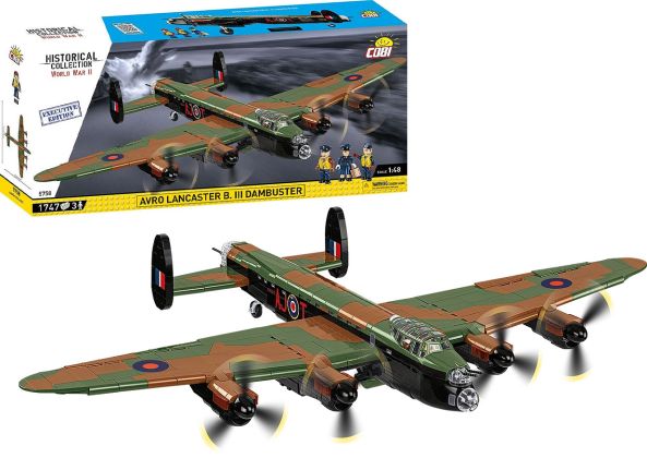 COBI Collection Historique (Historical Collection) 5758 Avro Lancaster B. III Dambuster - Executive Edition