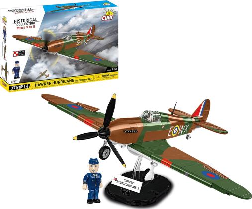 COBI Collection Historique (Historical Collection) 5762 Hawker Hurricane (No.302 Sqn.RAF)