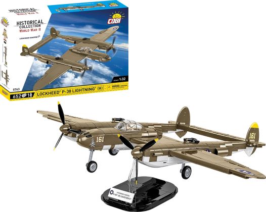 COBI Collection Historique (Historical Collection) 5763 Lockheed P-38H Lightning