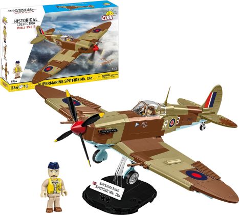 COBI Collection Historique (Historical Collection) 5764 Supermarine Spitfire Mk.IXe