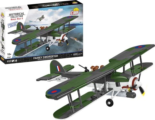 COBI Collection Historique (Historical Collection) 5769 Fairey Swordfish - Executive Edition