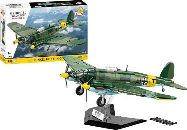 COBI Collection Historique (Historical Collection) 5772 Heinkel HE 111 H-3