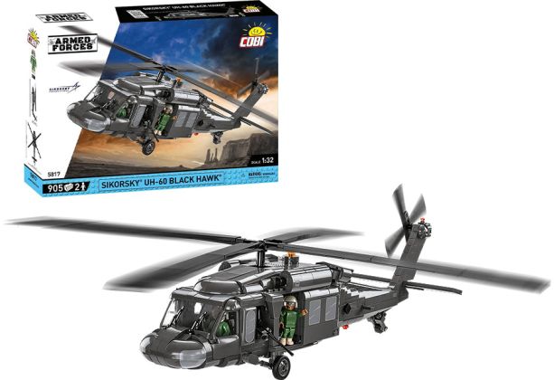 COBI Forces Armées (Armed Forces) 5817 Sikorsky UH-60 Black Hawk