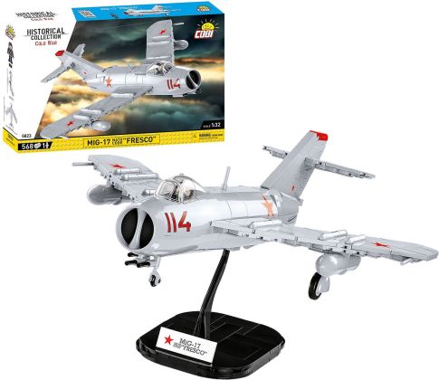 COBI Collection Historique (Historical Collection) 5823 MiG-17 NATO Code Fresco