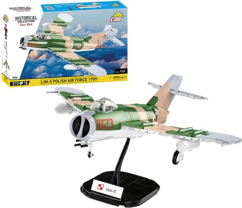 COBI Collection Historique (Historical Collection) 5824 Lim-5 Polish Air Force 1959