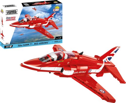 COBI Forces Armées (Armed Forces) 5844 BAe Hawk T1 Red Arrows