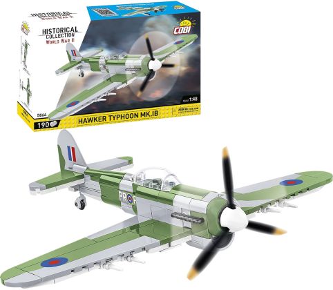 COBI Collection Historique (Historical Collection) 5864 Hawker Typhoon Mk.1B