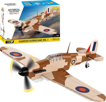 COBI Collection Historique (Historical Collection) 5866 Hawker Hurricane Mk.1