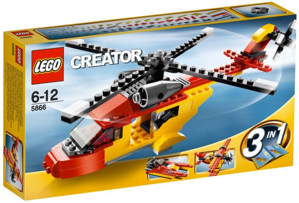 LEGO Creator 5866 L'hélicoptère de secours