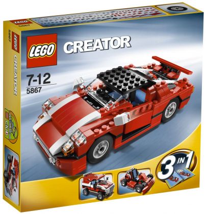 LEGO Creator 5867 La voiture de rallye