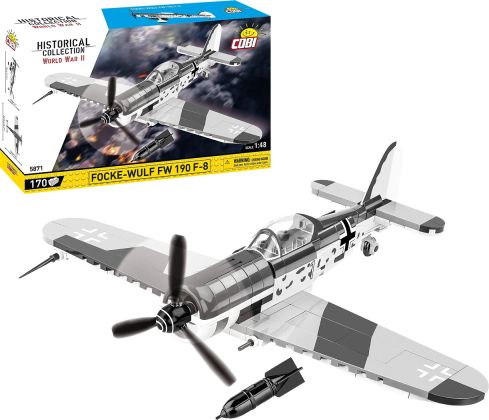 COBI Collection Historique (Historical Collection) 5871 Focke-Wulf Fw 190 F-8