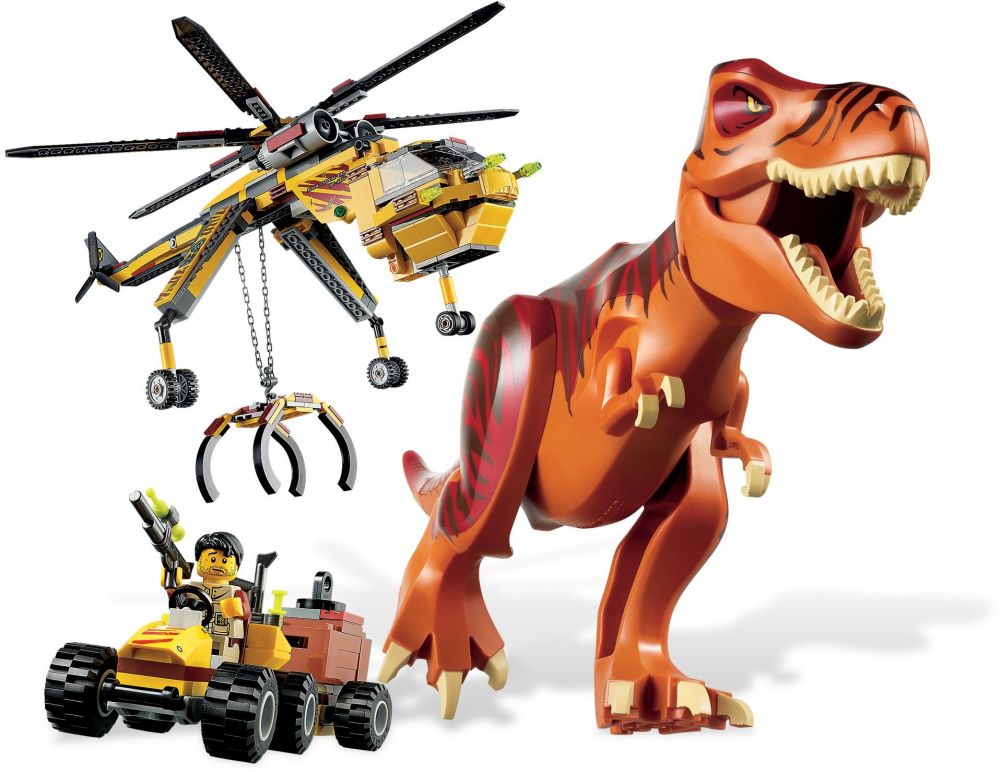 LEGO Dino 5886 Pas Cher La Chasse Du T Rex