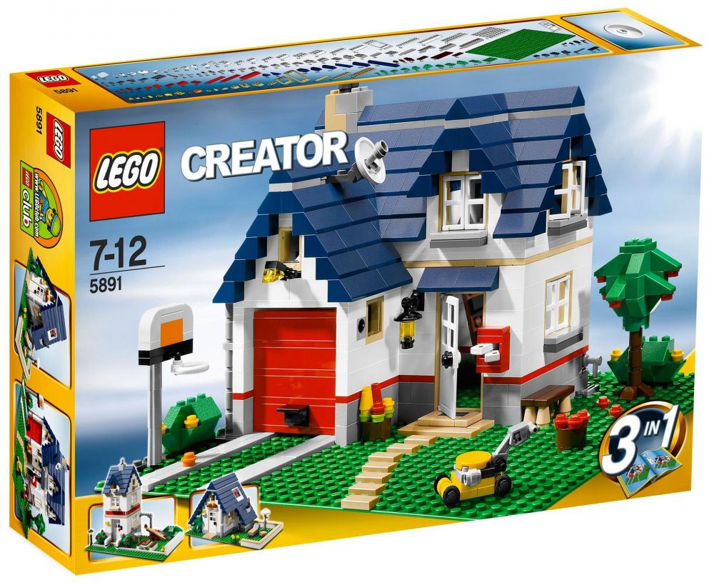 LEGO Creator 5891 pas cher, La maison de campagne