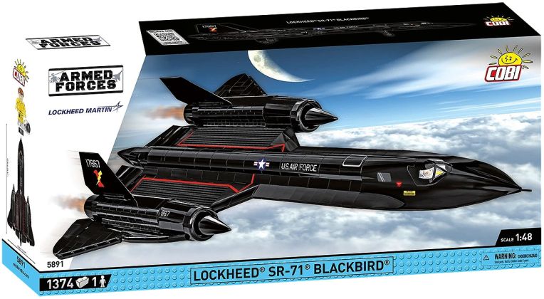 COBI Forces Armées (Armed Forces) 5891 Lockheed SR-71 Blackbird