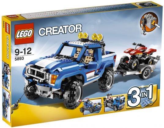 LEGO Creator 5893 Le tout-terrain et son quad