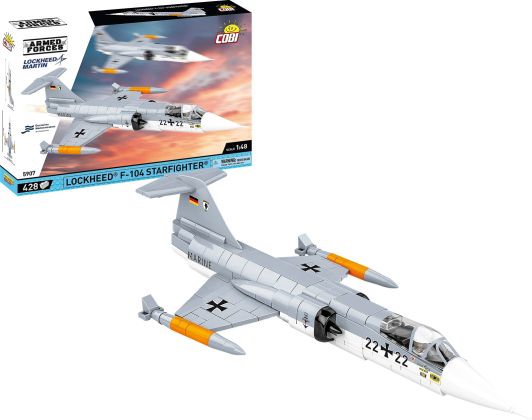 COBI Forces Armées (Armed Forces) 5907 Lockheed F-104 Starfighter