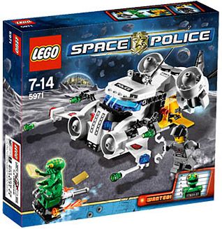 LEGO Space Police 5971 Le transport des lingots d'or