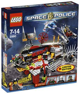LEGO Space Police 5980 L'atelier de Squidman