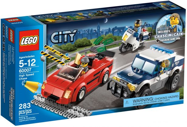LEGO City 60007 La course poursuite de la police spéciale