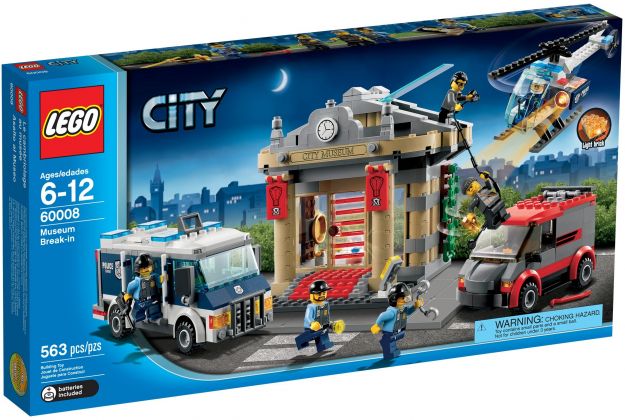 LEGO City 60008 Le cambriolage du musée