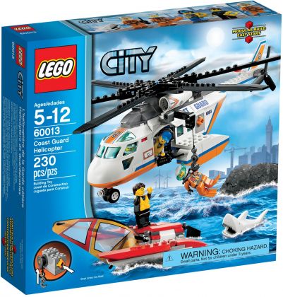LEGO City 60013 L'hélicoptère des garde-côtes