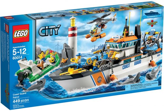 LEGO City 60014 La patrouille des garde-côtes