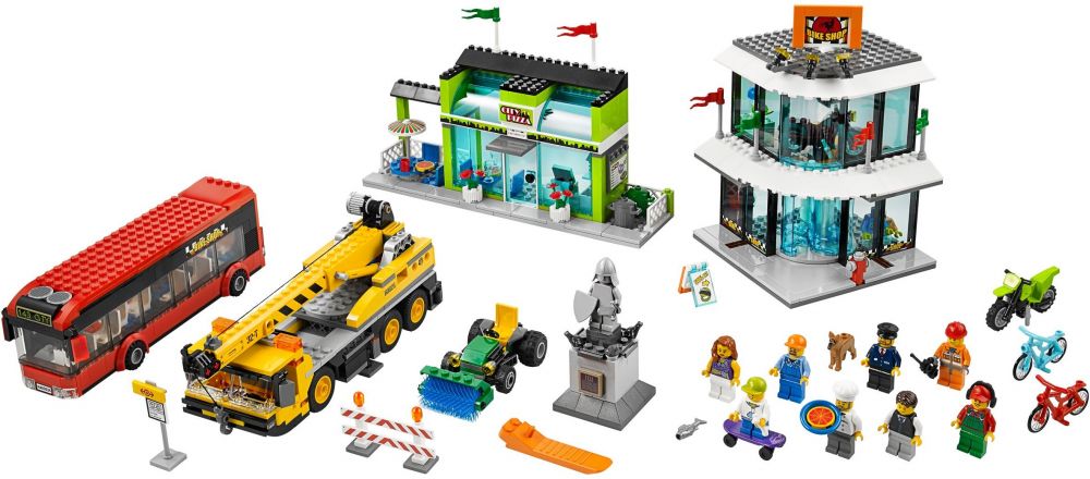 LEGO City 60026 pas cher, Le carrefour de la ville