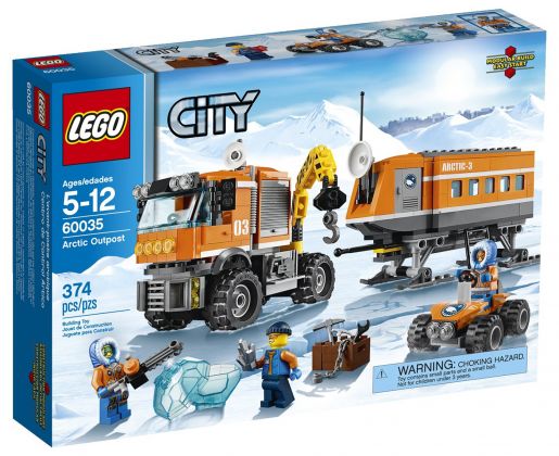 LEGO City 60035 La base arctique mobile