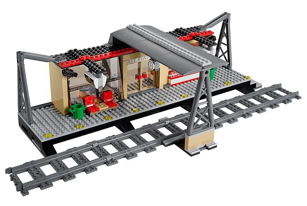 LEGO City 60050 pas cher, La gare