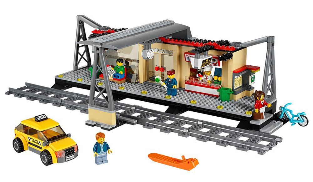 LEGO City 60050 pas cher, La gare