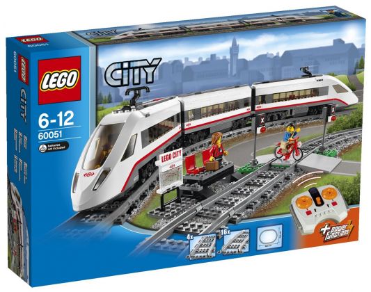 LEGO City 60051 Le train de passagers à grande vitesse