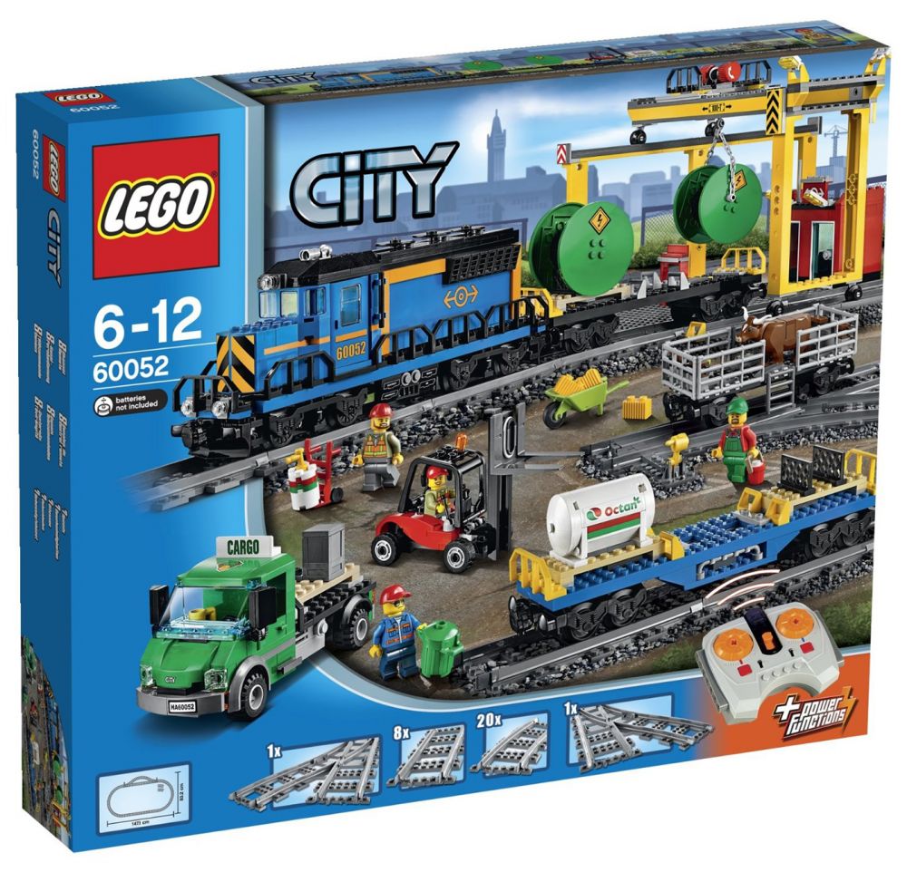 train bleu lego