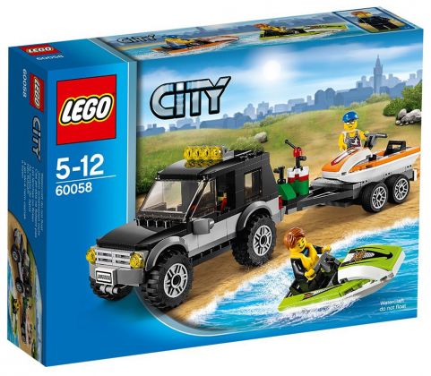 LEGO City 60058 Le 4x4 de transport des scooters des mers