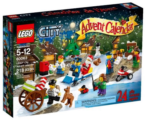 LEGO City 60063 Calendrier de l’Avent LEGO City 2014