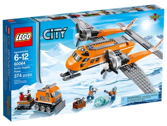 LEGO City 60064 L'avion de ravitaillement