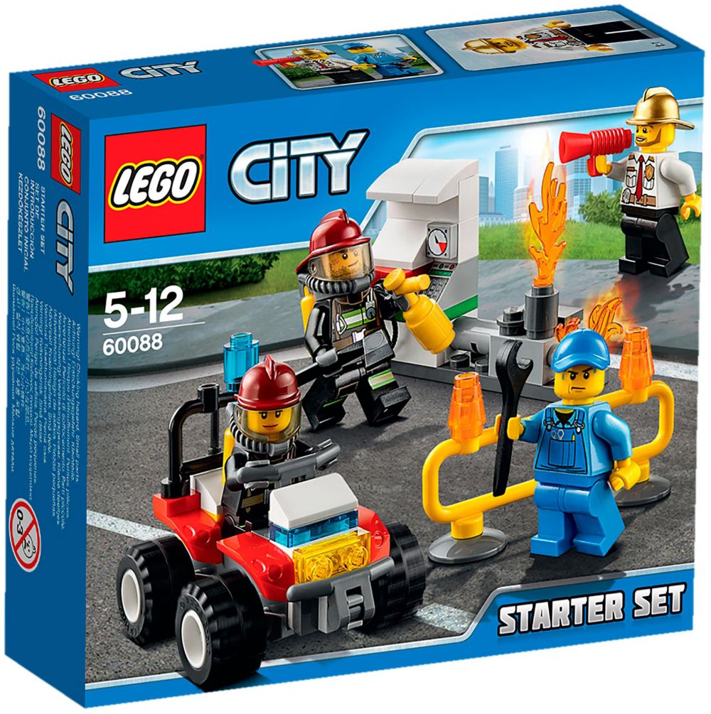 LEGO City 60088 - Ensemble de démarrage pompier - Lego - Achat