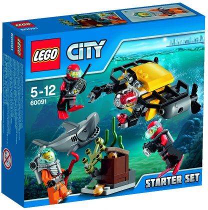 LEGO City 60091 Ensemble de démarrage sous-marin