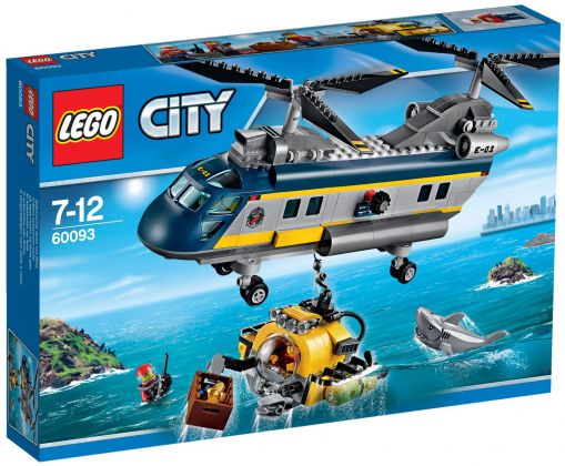 LEGO City 60093 L'hélicoptère de haute-mer