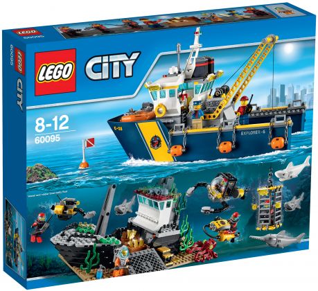 LEGO City 60095 Le bateau d'exploration